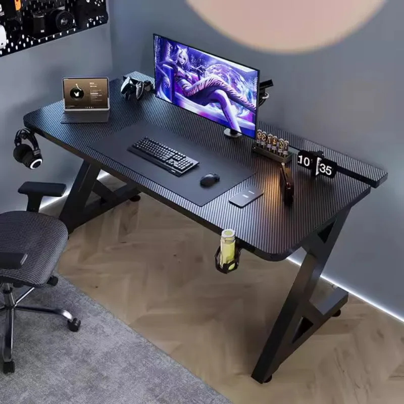 Desk Setup Black - Q escritorios de ordenador negros minimalistas,