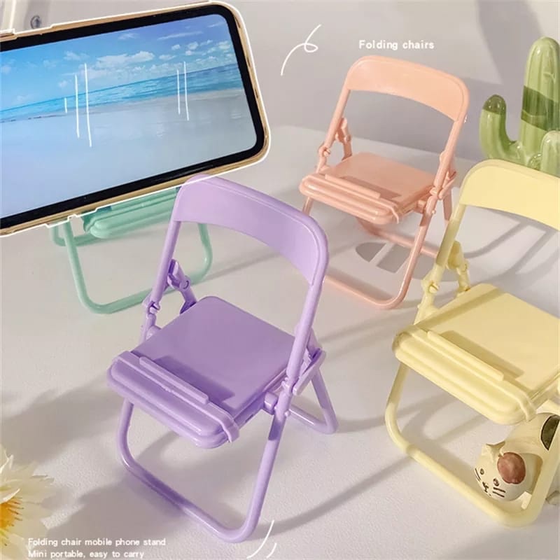 Desk Setup Decor - Soporte para teléfono con forma de