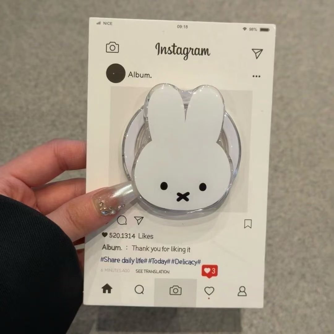 Desk Setup Kawaii - Soporte Magnético para Teléfono con Diseño