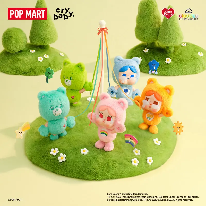 POP MART CRYBABY Care Bears Se - Desk Setup Kawaii reseña y precio