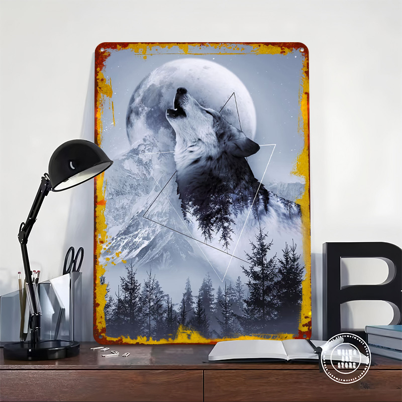 Póster Metálico Personalizado  - Desk Setup Poster reseña y precio