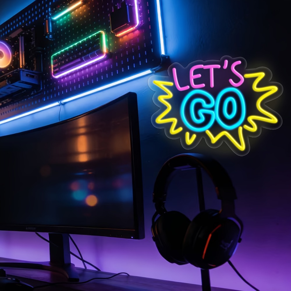 Letrero LED de Neón Multicolor - Desk Setup Quotes reseña y precio