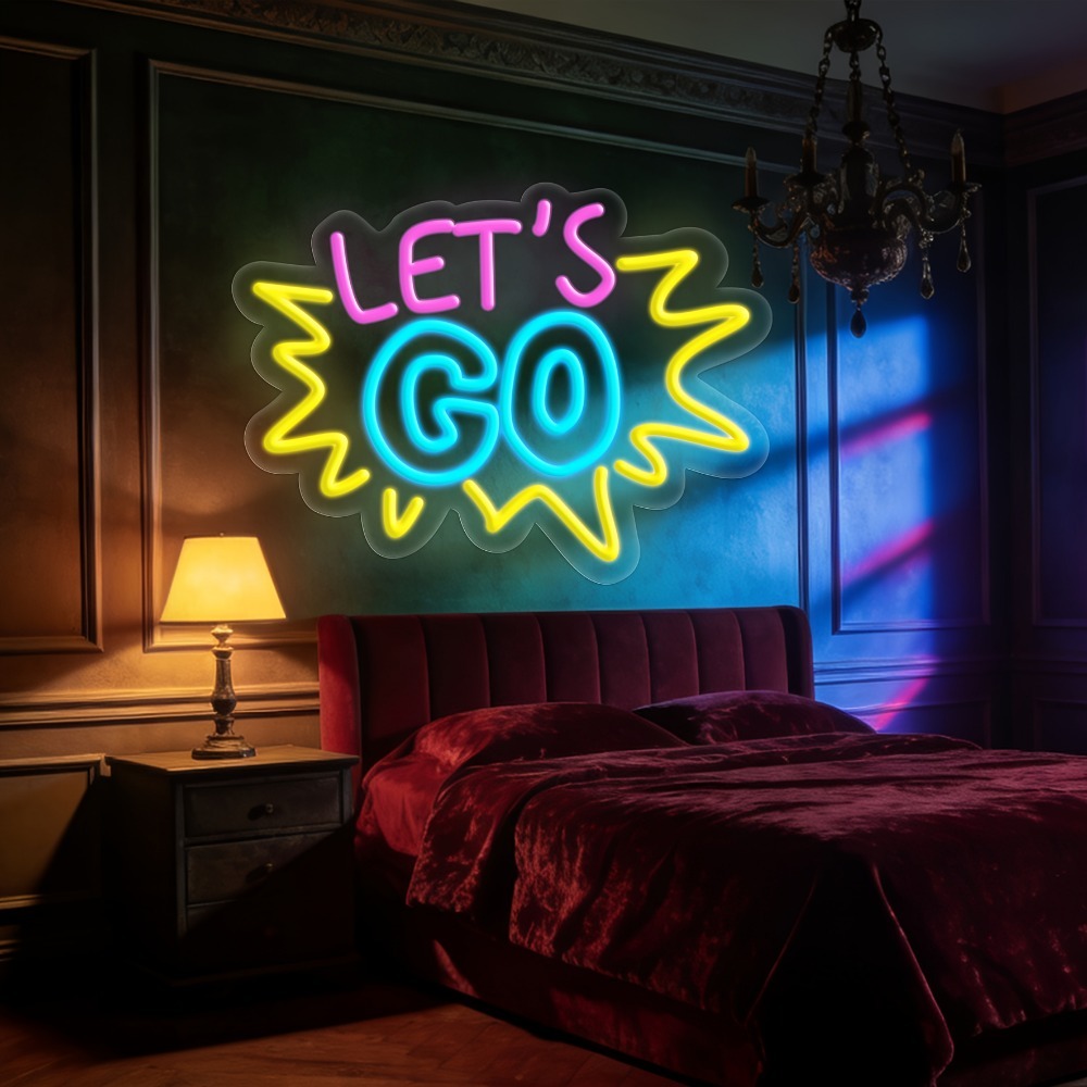 Letrero LED de Neón Multicolor - Desk Setup Quotes reseña y precio