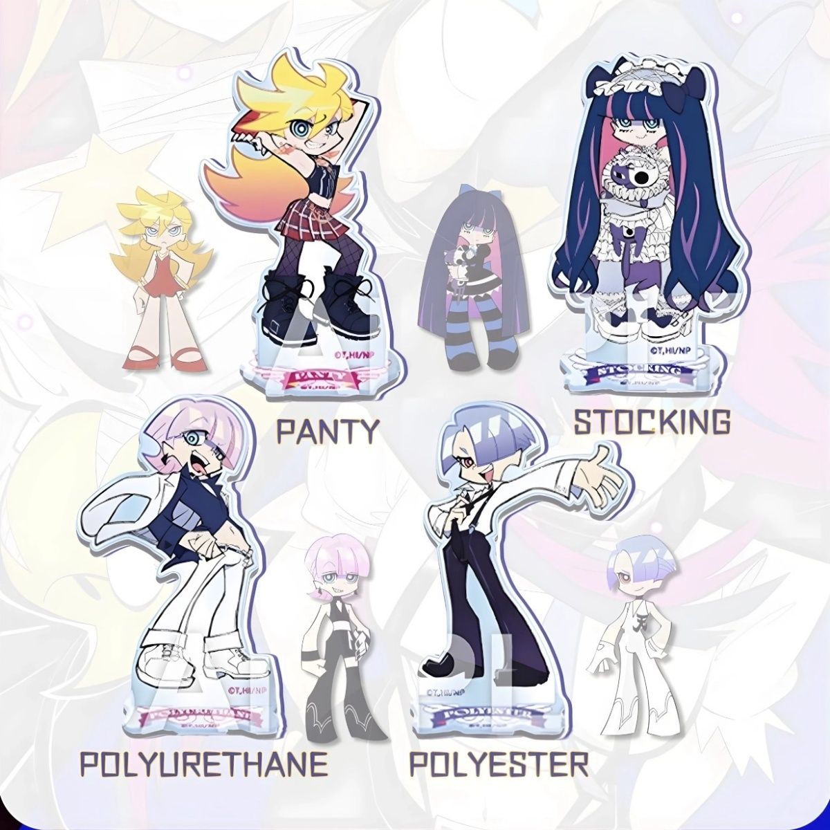 Figura de Anime de Panty & Sto - Desk Setup Decor reseña y precio