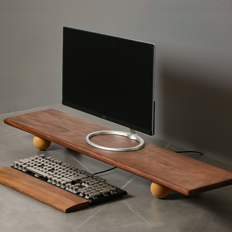 Elevador de escritorio de made - Desk Setup Natural reseña y precio