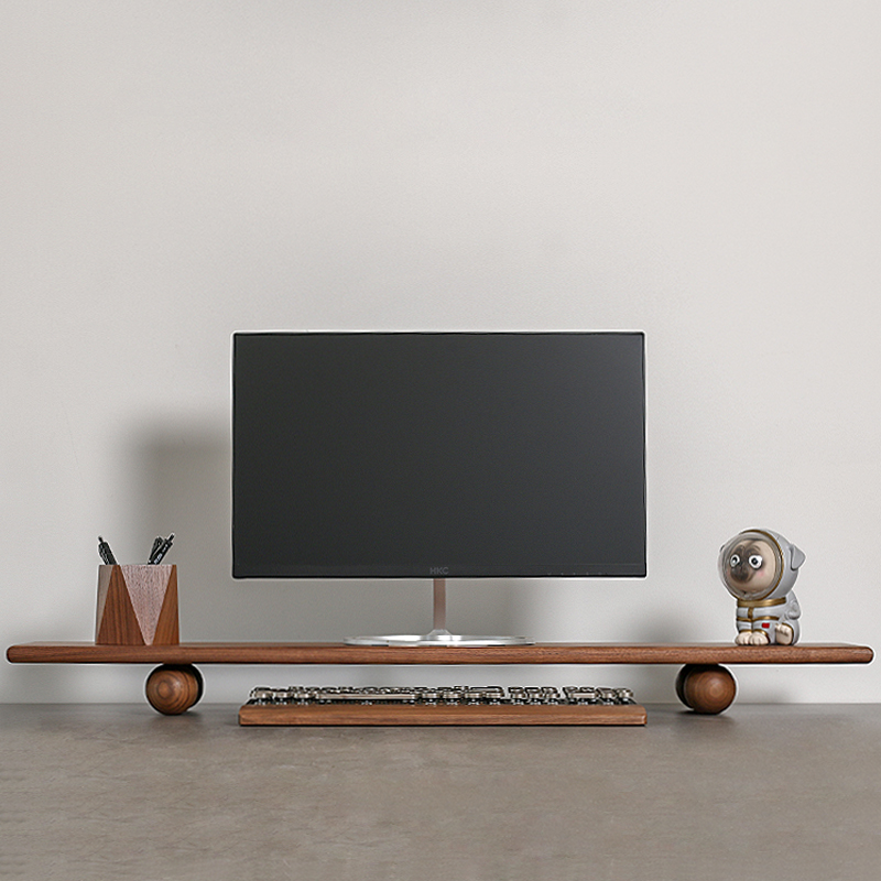 Elevador de escritorio de made - Desk Setup Natural reseña y precio