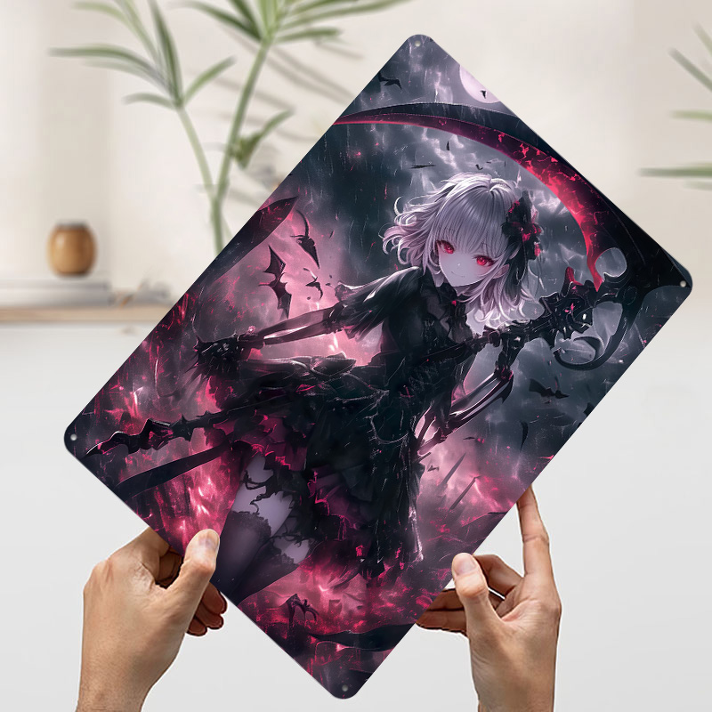 Póster de Chica Demonio Grim R - Desk Setup Poster reseña y precio