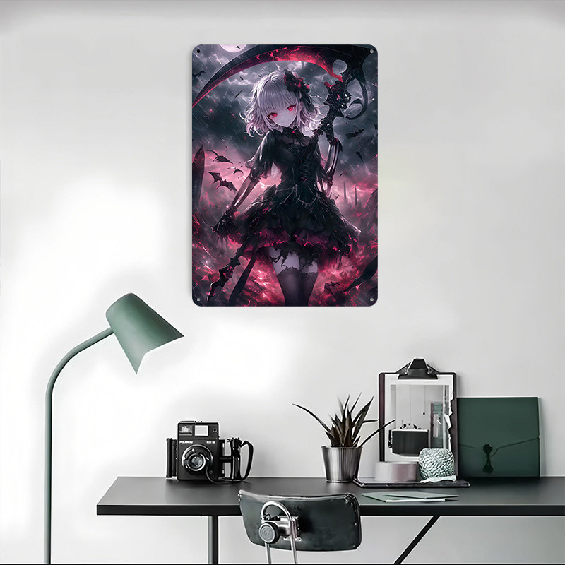Póster de Chica Demonio Grim R - Desk Setup Poster reseña y precio
