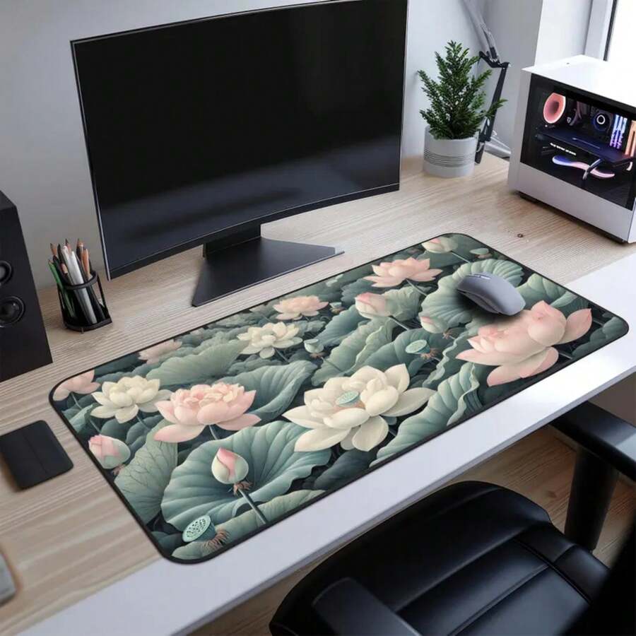 Alfombrilla de Escritorio Gran - Desk Setup Natural reseña y precio