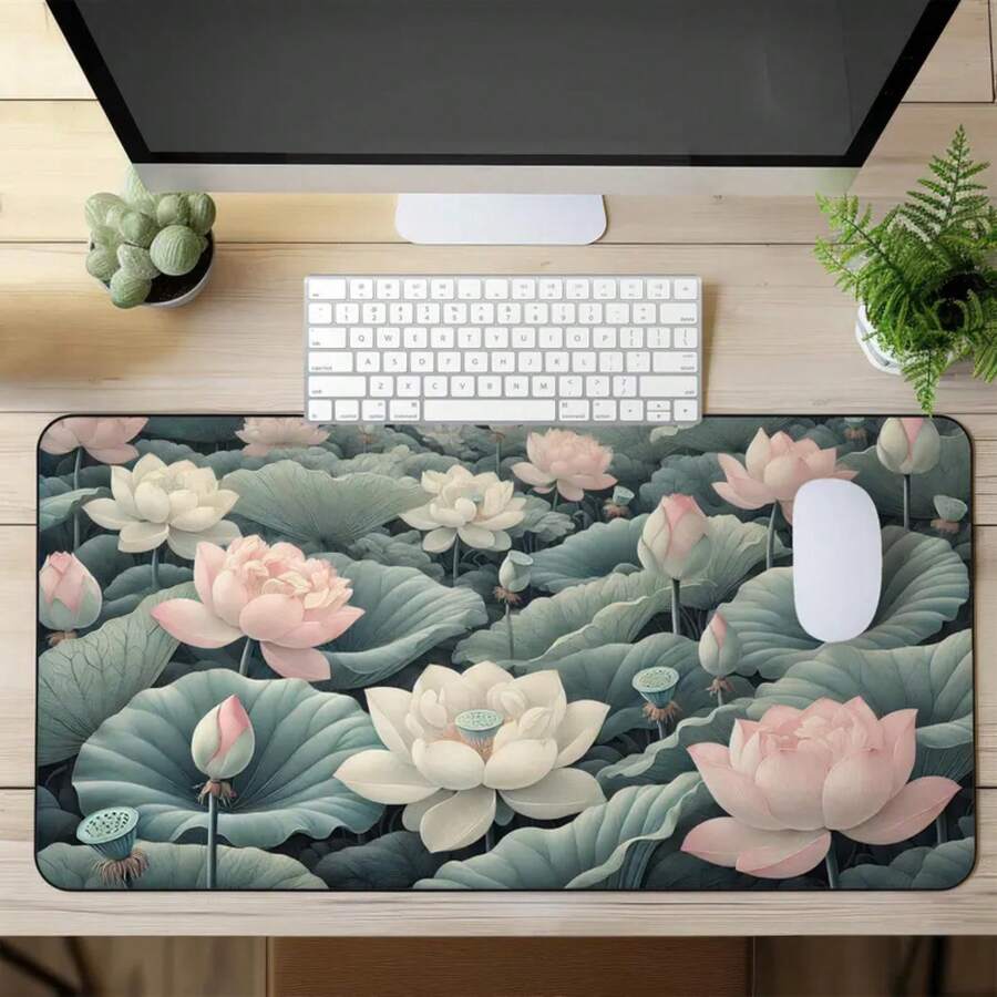 Alfombrilla de Escritorio Gran - Desk Setup Natural reseña y precio