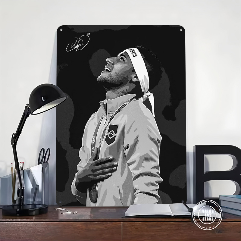 Neymar Jr. Póster de Retrato P - Desk Setup Poster reseña y precio