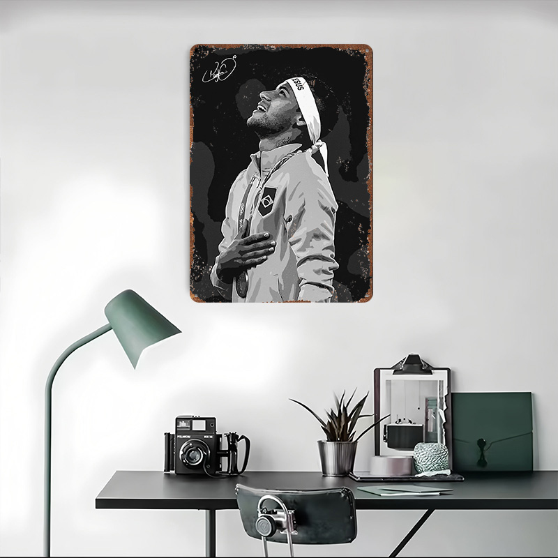 Neymar Jr. Póster de Retrato P - Desk Setup Poster reseña y precio