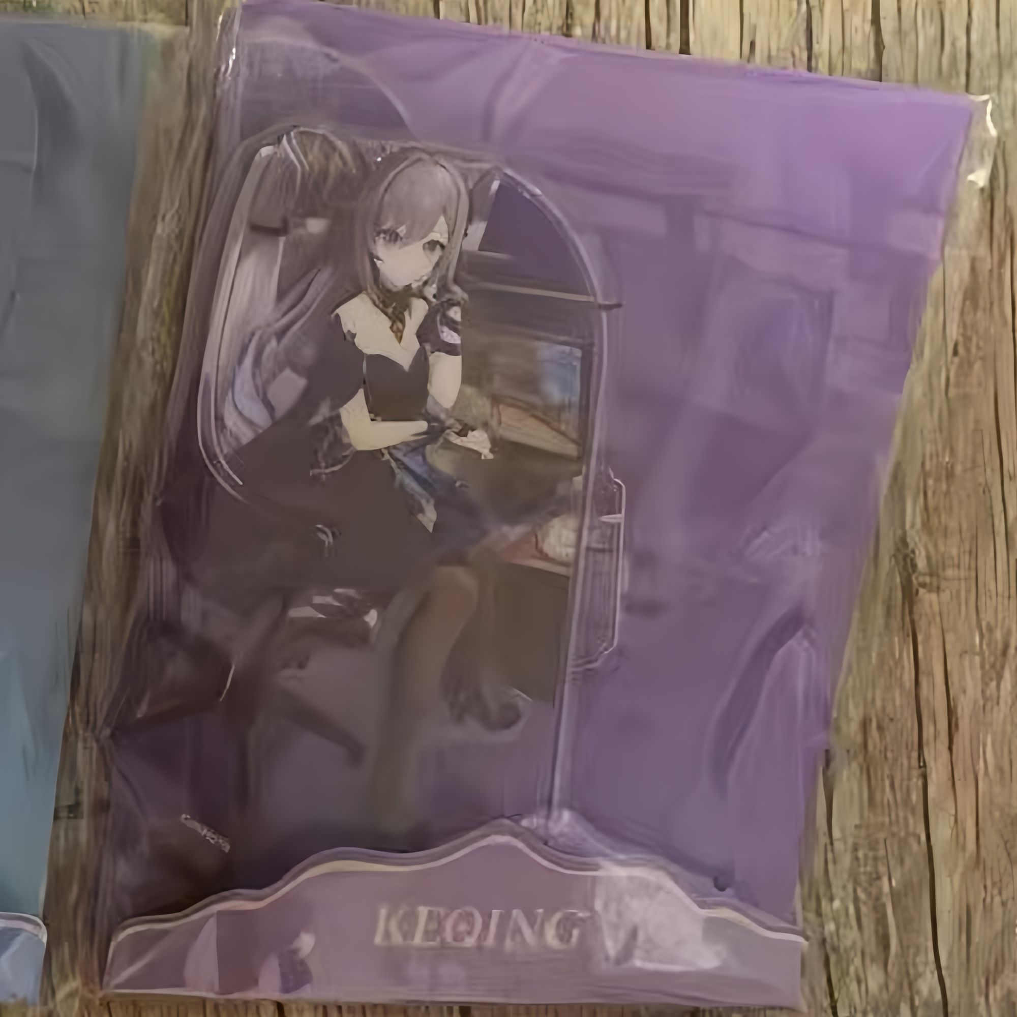 Genshin Impact Ganyu Keqing Co - Desk Setup Decor reseña y precio