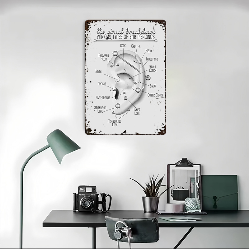 Póster Metálico con Diseño de  - Desk Setup Poster reseña y precio