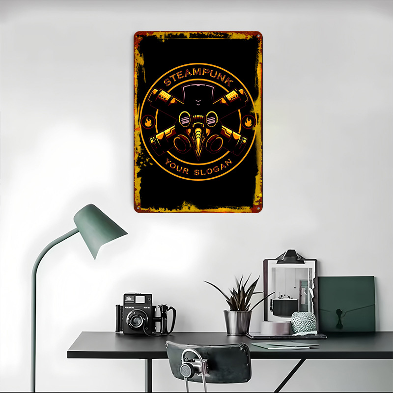 Pósteres de hojalata Vape, art - Desk Setup Poster reseña y precio
