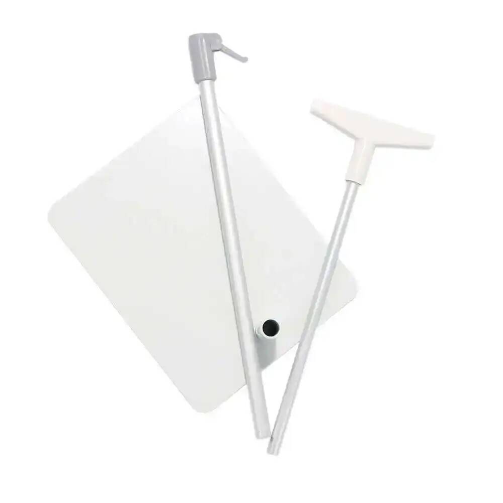 Marco A4 blanco, soporte de et - Desk Setup Poster reseña y precio