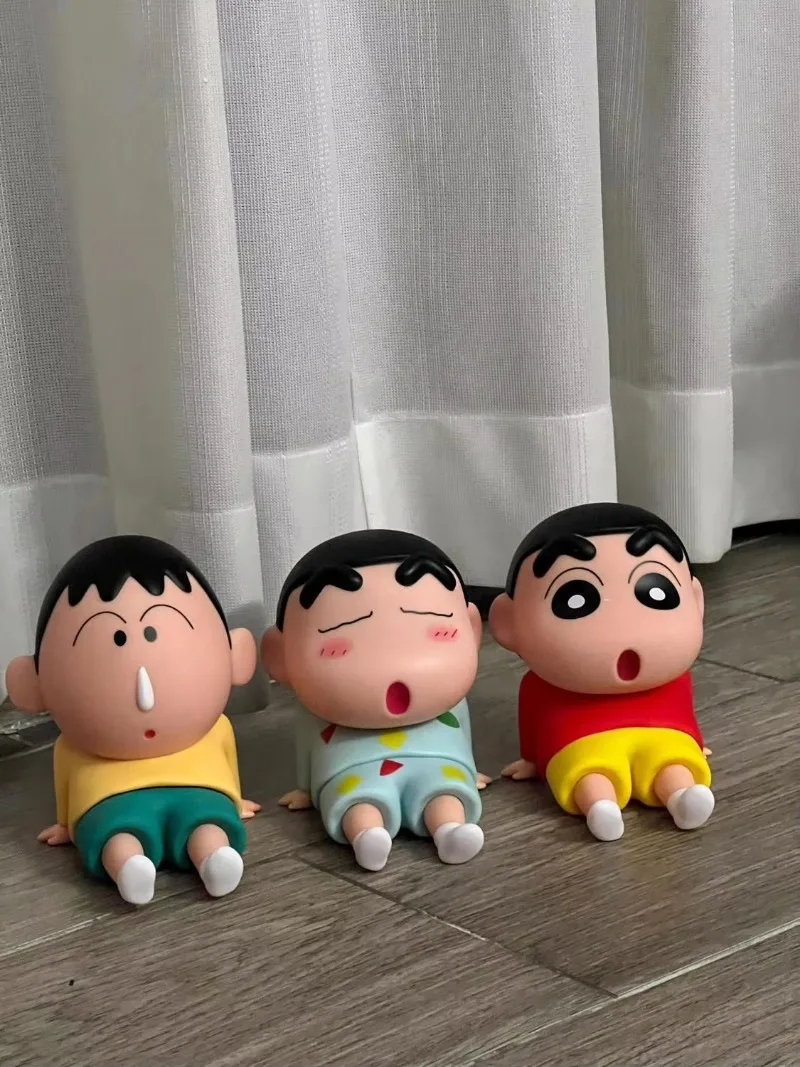 Figura de anime de Crayon Shin - Desk Setup Kawaii reseña y precio