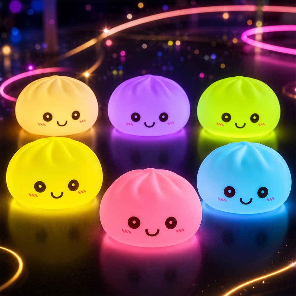 Nuevas luces nocturnas de dump - Desk Setup Kawaii reseña y precio