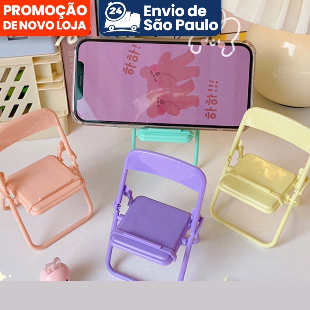 Soporte para teléfono con form - Desk Setup Decor reseña y precio