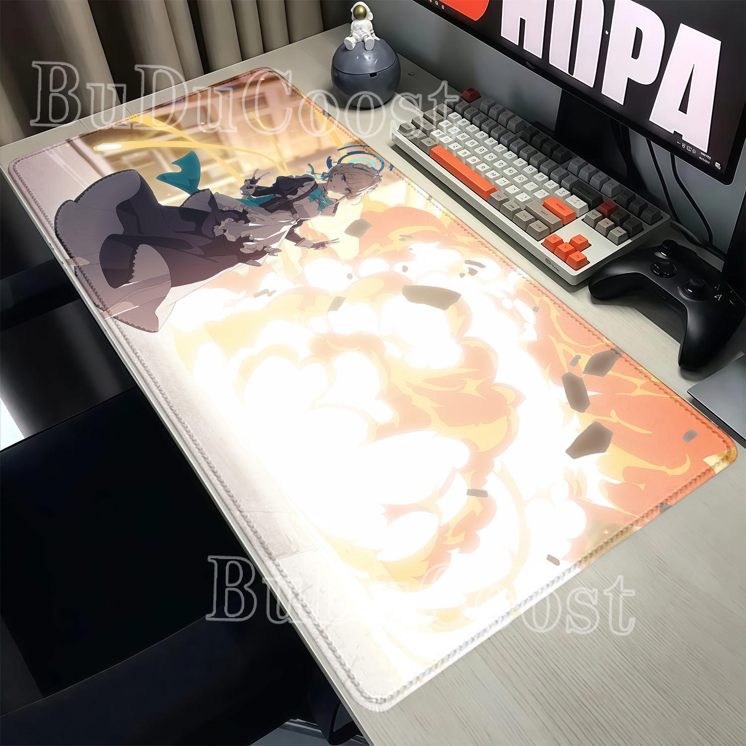 Alfombrilla de ratón Asuma Tok - Desk Setup Blue reseña y precio