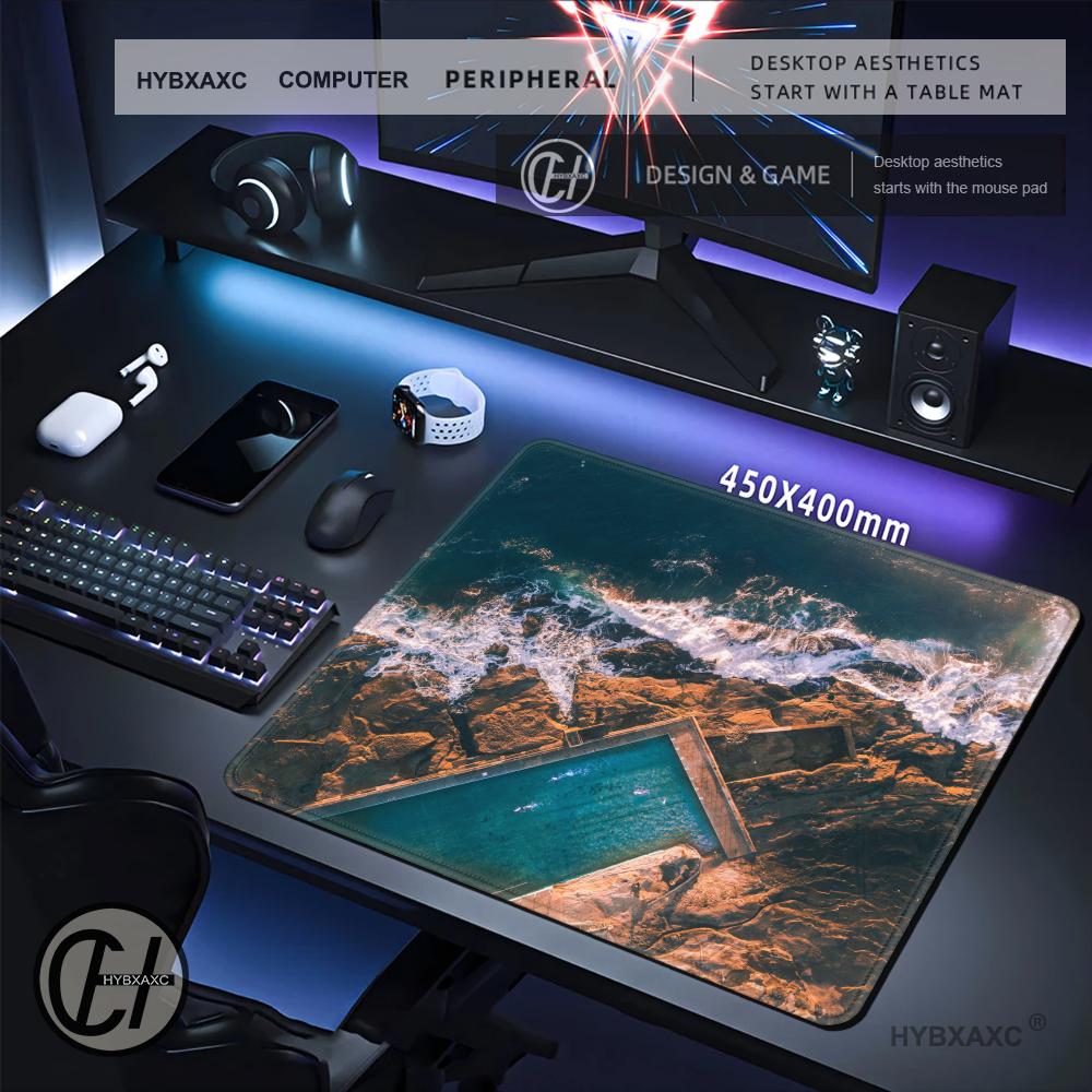 Alfombrilla de Ratón HYBXAXC c - Desk Setup Natural reseña y precio