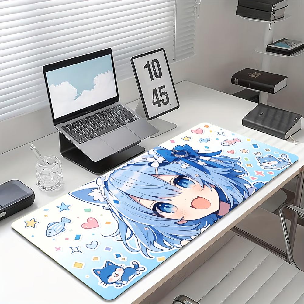 Alfombrilla de ratón grande pa - Desk Setup Blue reseña y precio