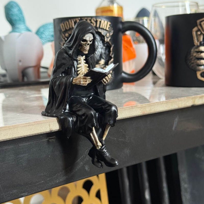 Estatua gótica de demonio leye - Desk Setup Black reseña y precio