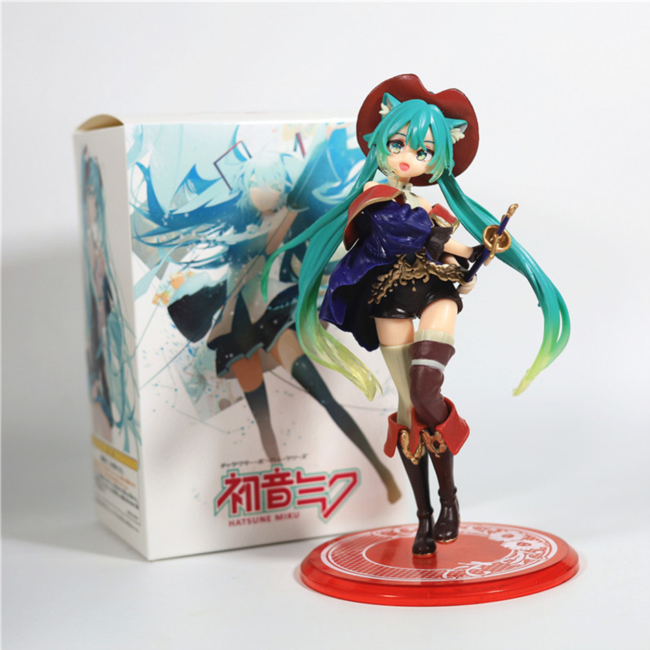 Hatsune Miku-figura de acción  - Desk Setup Kawaii reseña y precio