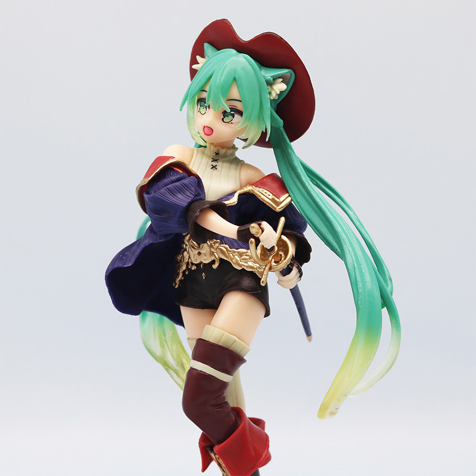 Hatsune Miku-figura de acción  - Desk Setup Kawaii reseña y precio