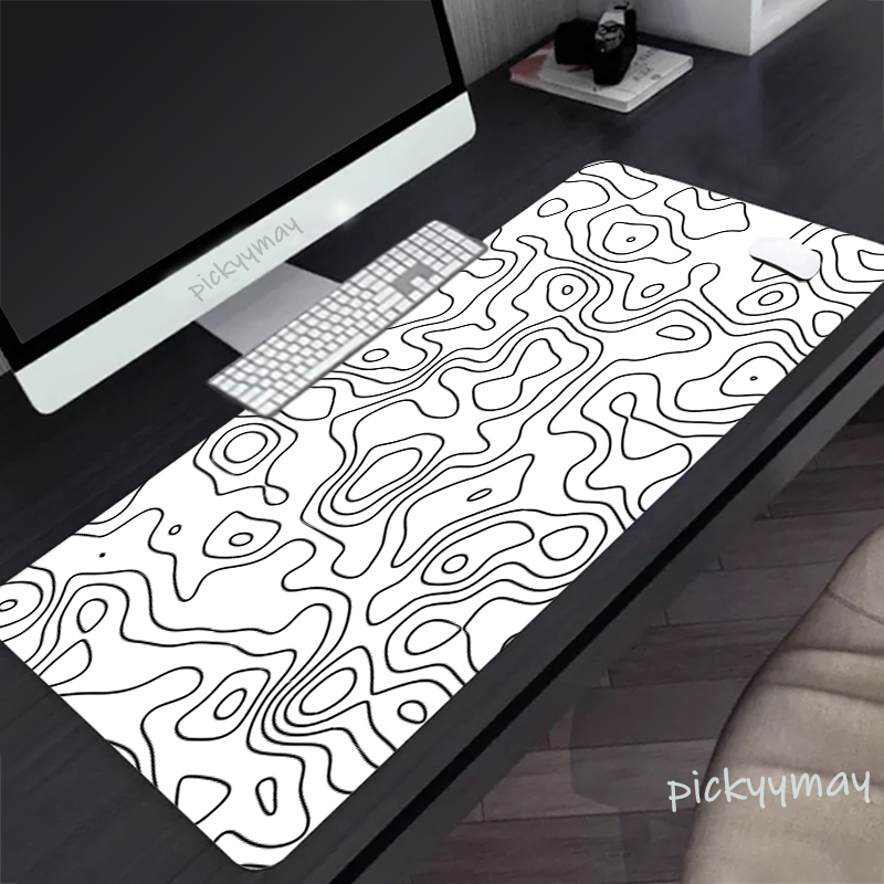 Alfombrilla de ratón grande en - Desk Setup Black reseña y precio