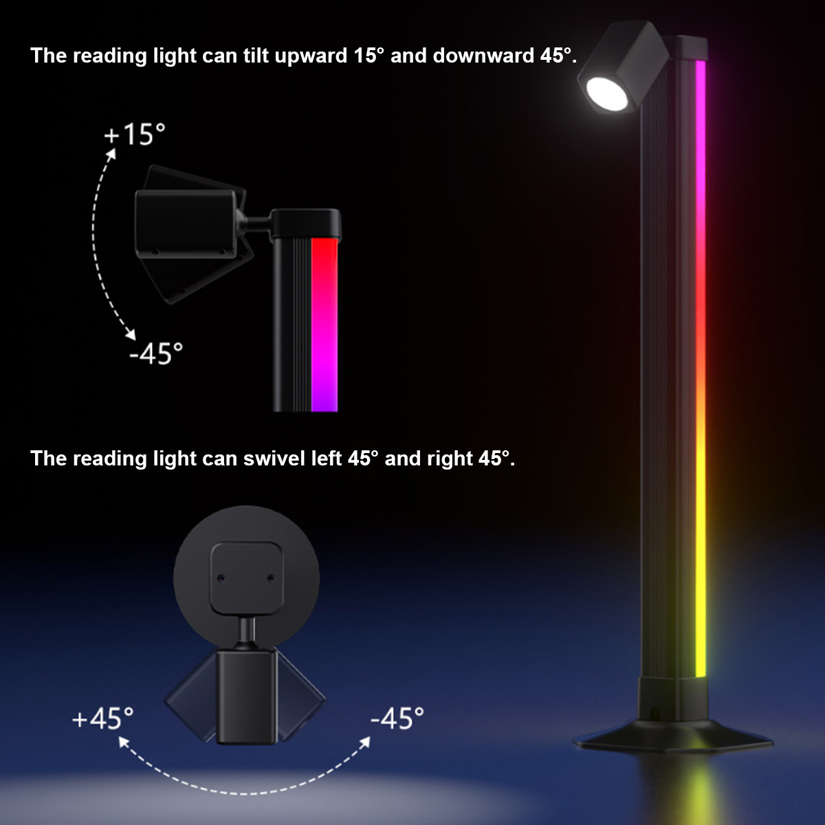 Barra de luz inteligente LED R - Desk Setup Black reseña y precio