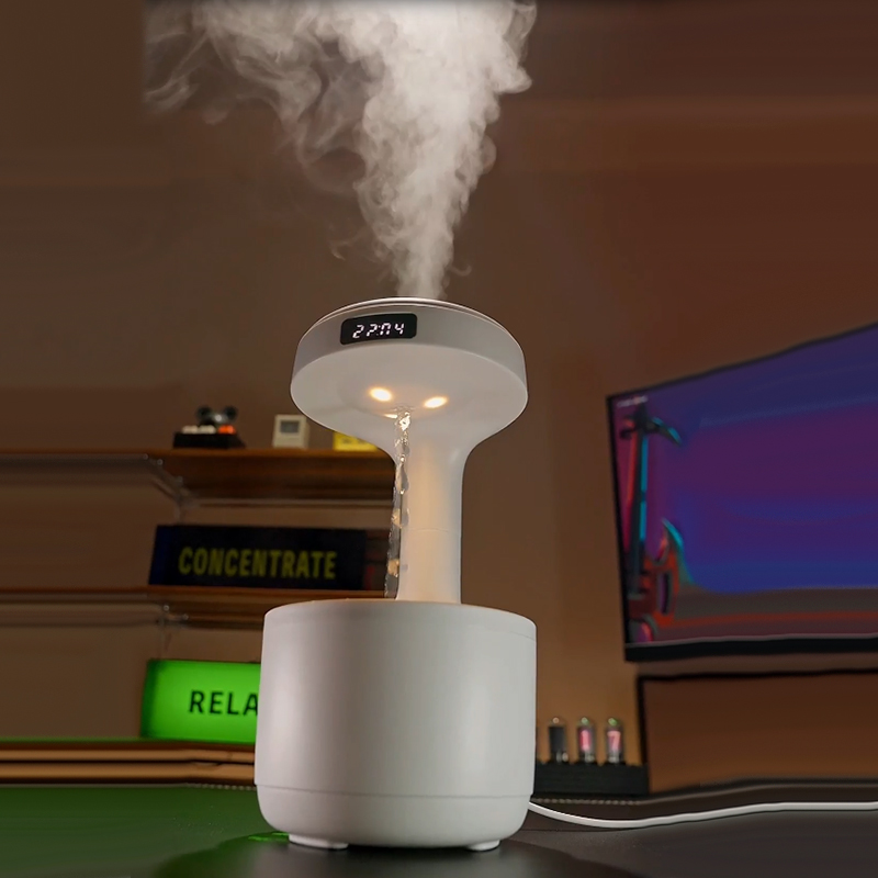 Humidificador de aire con gota - Desk Setup Essentials reseña y precio