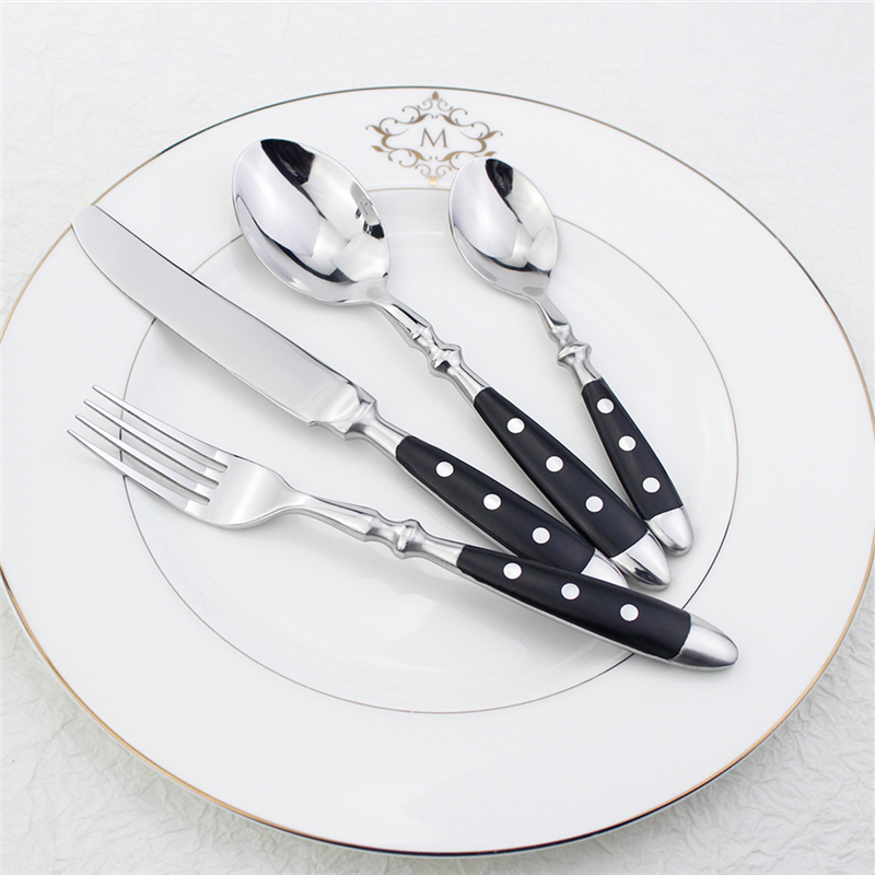 Juego de cucharas y tenedor co - Desk Setup Black reseña y precio
